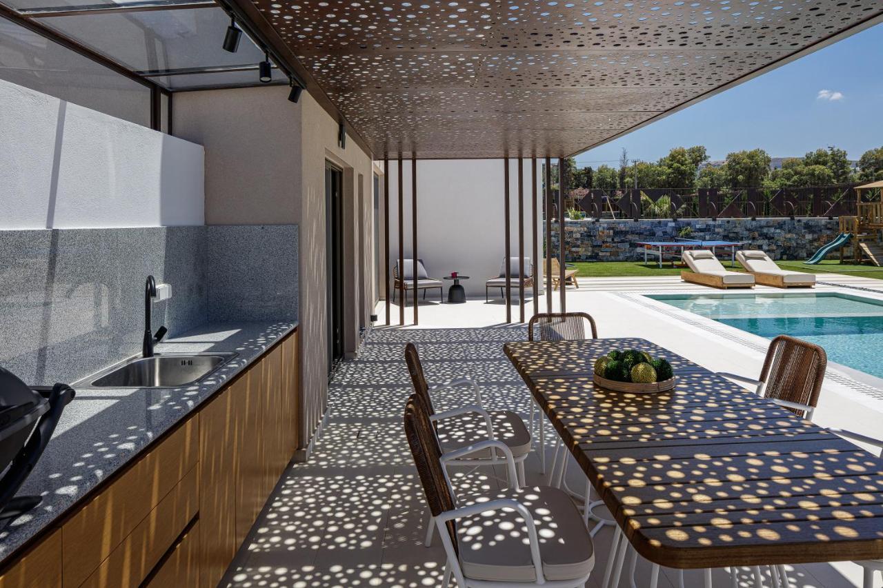 Terrazzo Luxury Villas Pigianos Kampos  Ngoại thất bức ảnh