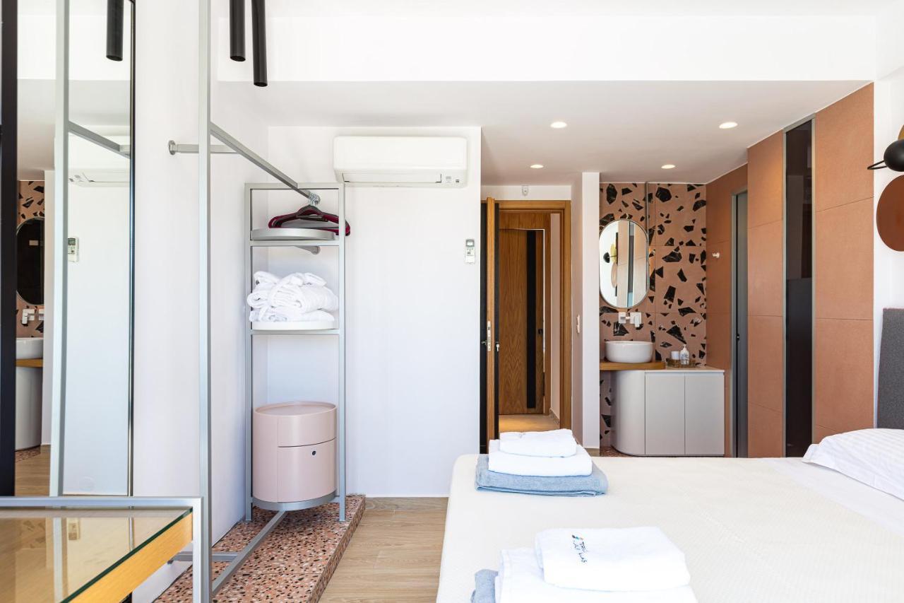 Terrazzo Luxury Villas Pigianos Kampos  Ngoại thất bức ảnh