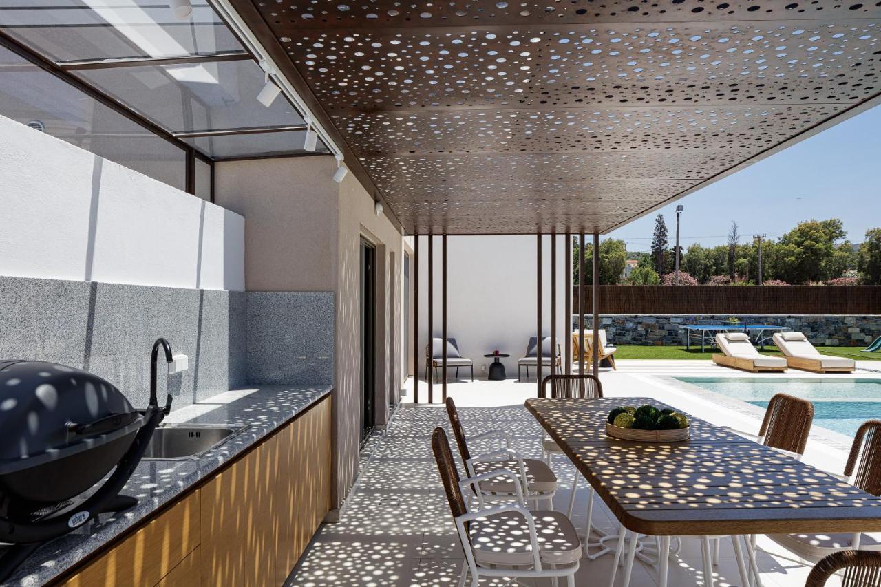 Terrazzo Luxury Villas Pigianos Kampos  Ngoại thất bức ảnh