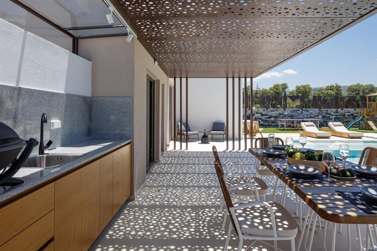 Terrazzo Luxury Villas Pigianos Kampos  Ngoại thất bức ảnh