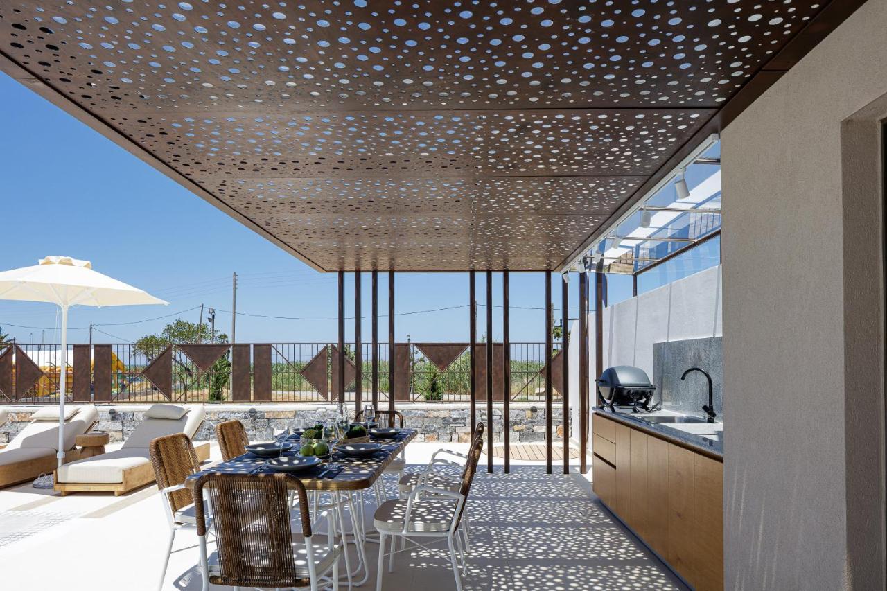 Terrazzo Luxury Villas Pigianos Kampos  Ngoại thất bức ảnh