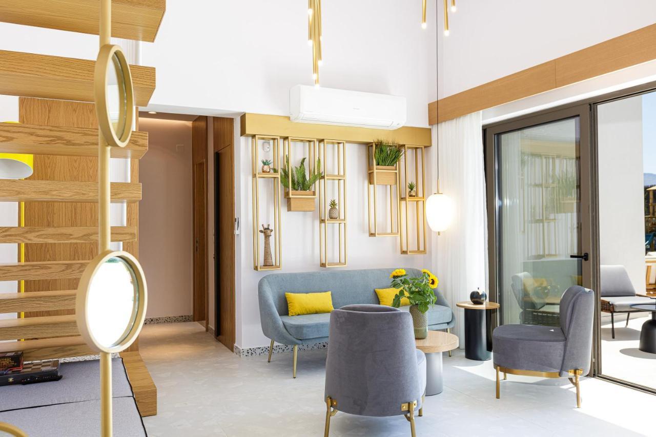 Terrazzo Luxury Villas Pigianos Kampos  Ngoại thất bức ảnh