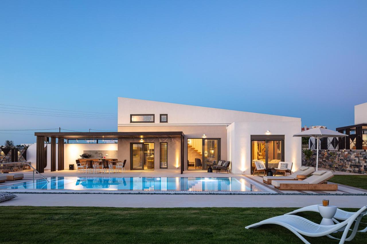 Terrazzo Luxury Villas Pigianos Kampos  Ngoại thất bức ảnh