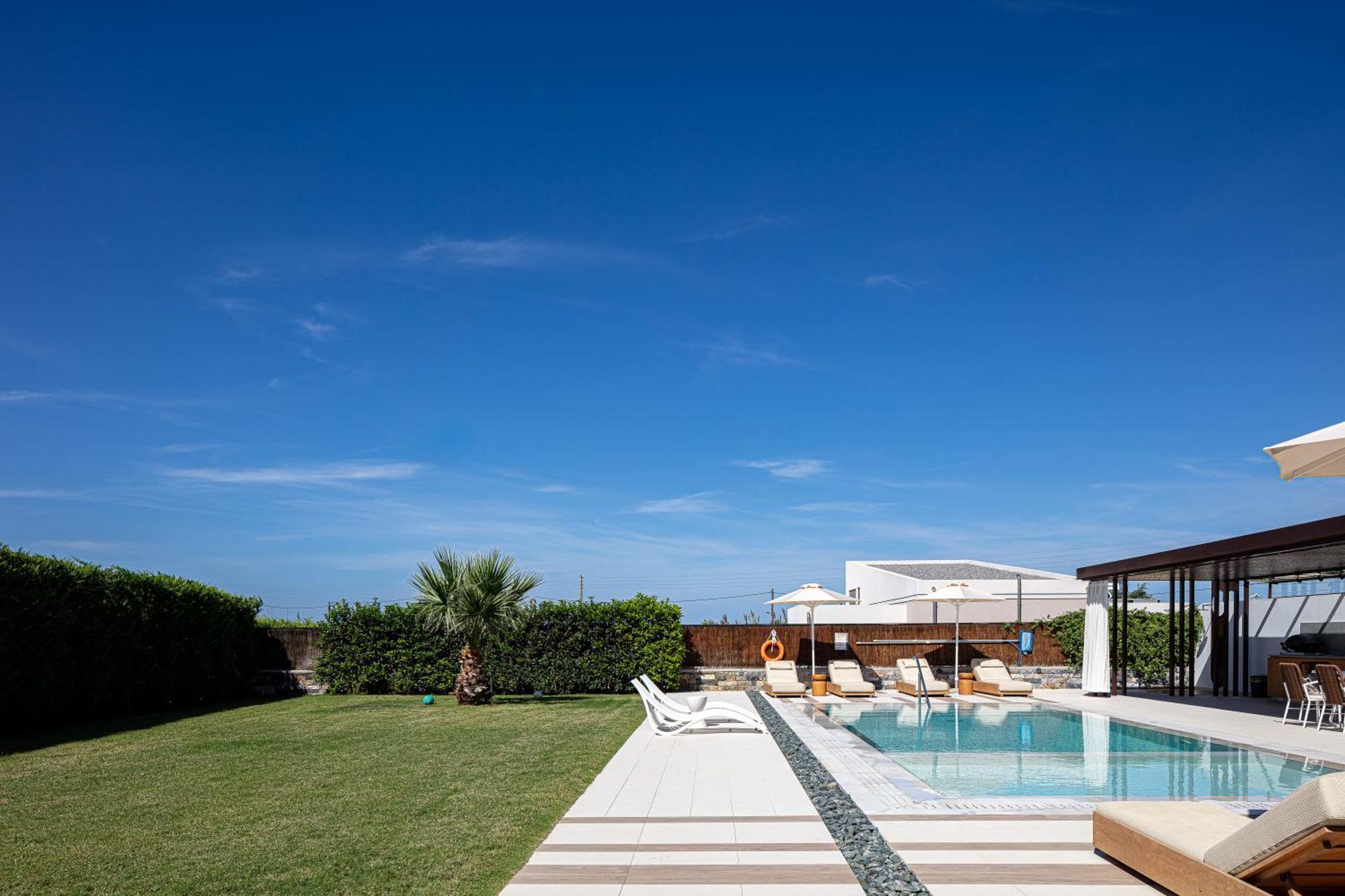 Terrazzo Luxury Villas Pigianos Kampos  Ngoại thất bức ảnh