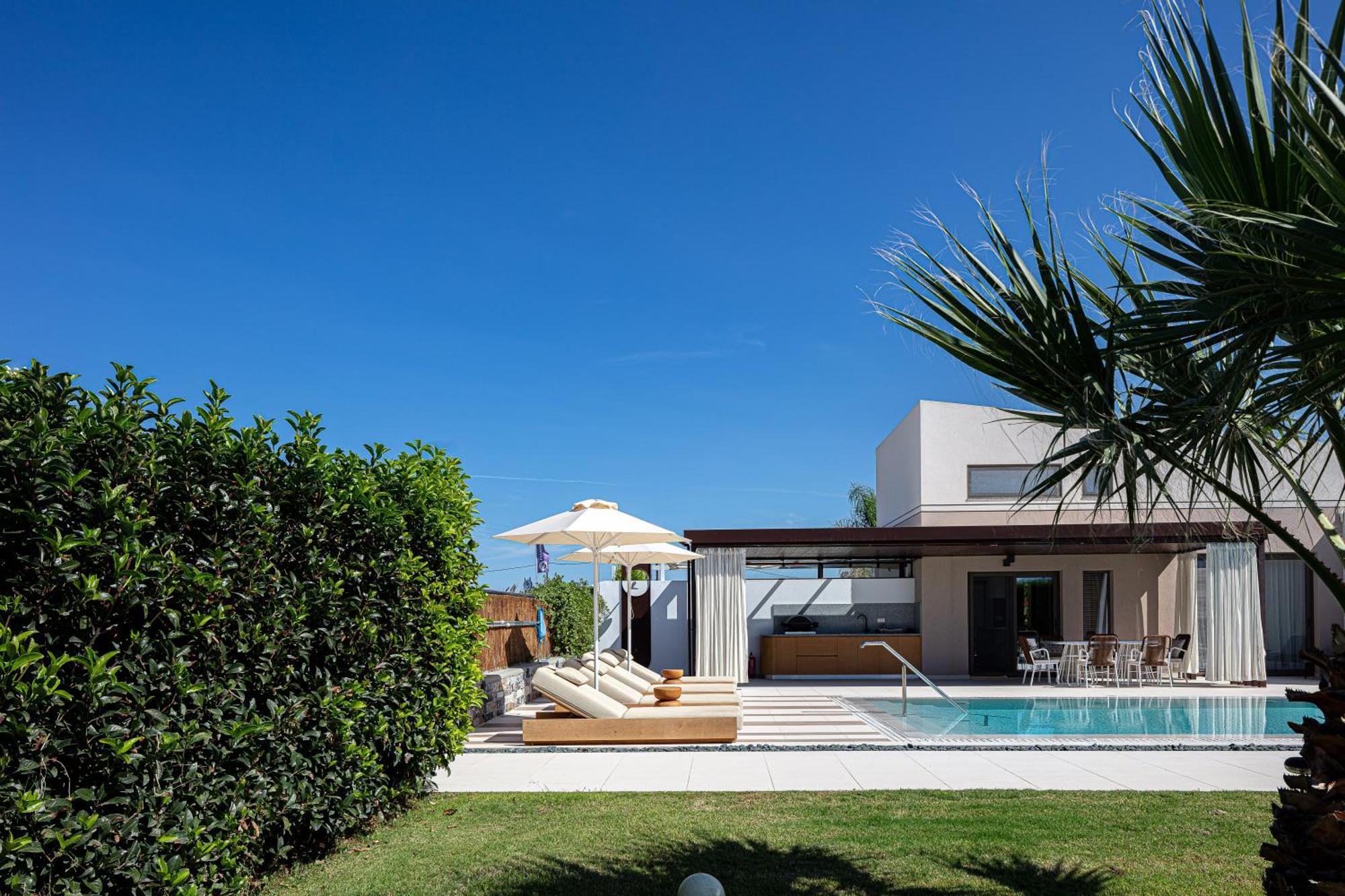 Terrazzo Luxury Villas Pigianos Kampos  Ngoại thất bức ảnh
