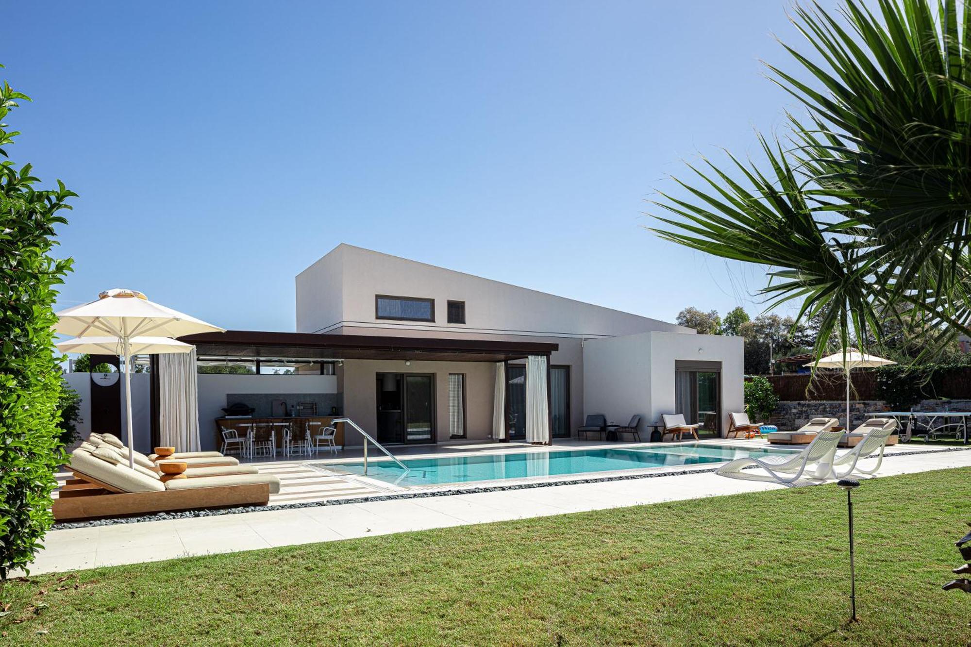 Terrazzo Luxury Villas Pigianos Kampos  Ngoại thất bức ảnh